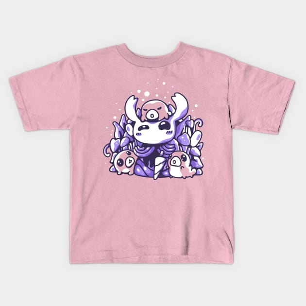 Grub's Protector Kids T-Shirt by demonigote